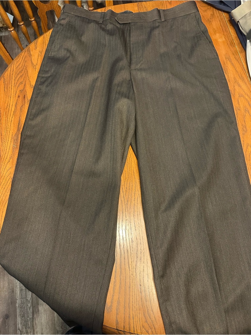 George Men's Dress Pants - Dark Brown